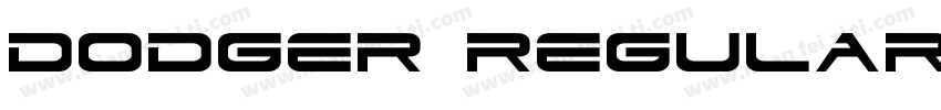 Dodger Regular1字体转换